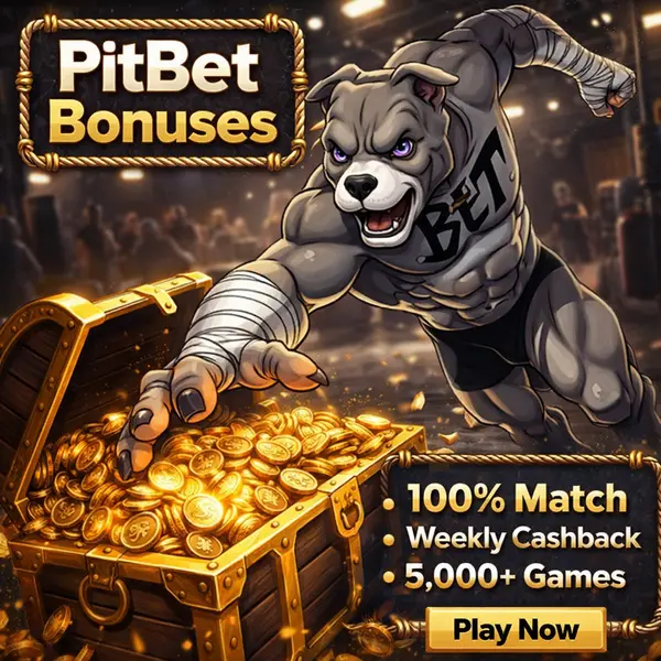 BET Dog lunges for treasures as PitBet Casino offers explosive bonus rewards.